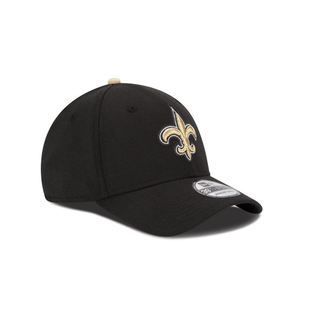 New Orleans Saints Classic 39THIRTY Stretch Fit Hat - Black / Team Colors