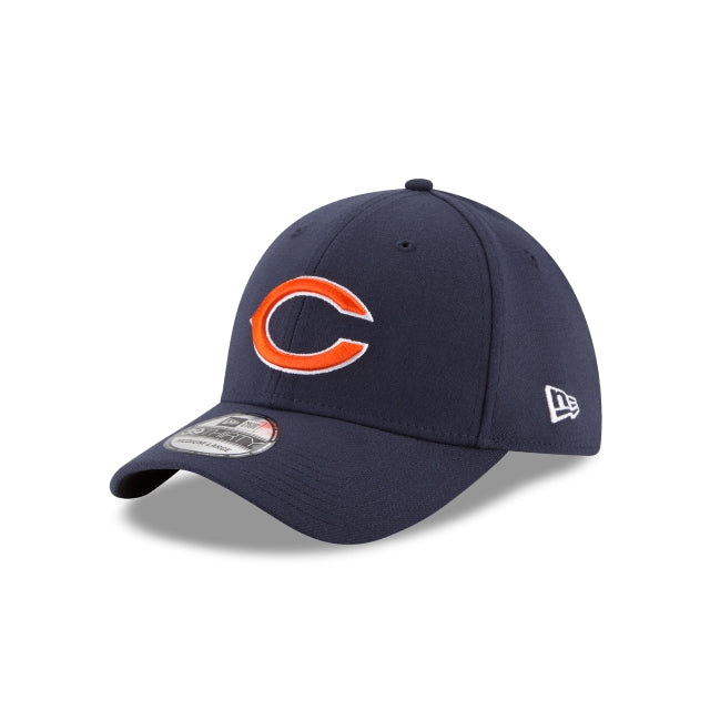 Chicago Bears Classic 39THIRTY Stretch Fit Hat - Navy