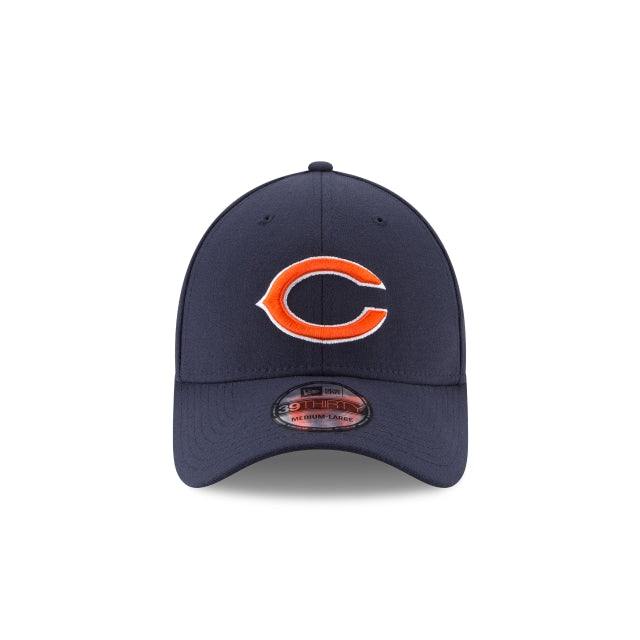 Chicago Bears Classic 39THIRTY Stretch Fit Hat - Navy