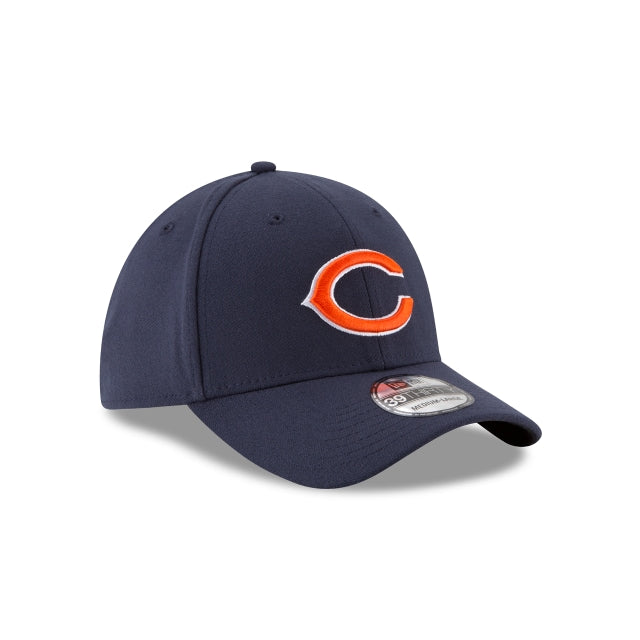 Chicago Bears Classic 39THIRTY Stretch Fit Hat - Navy