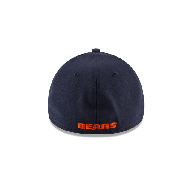Chicago Bears Classic 39THIRTY Stretch Fit Hat - Navy
