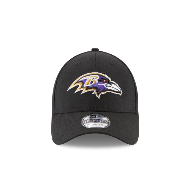 Baltimore Ravens Classic 39THIRTY Stretch Fit Hat - Black