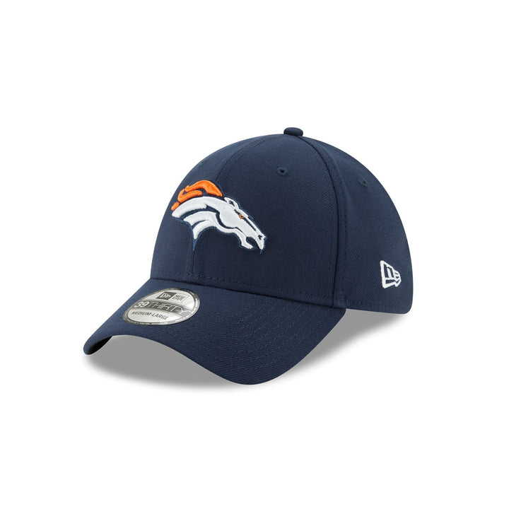 Denver Broncos Classic 39THIRTY Stretch Fit Hat - Navy