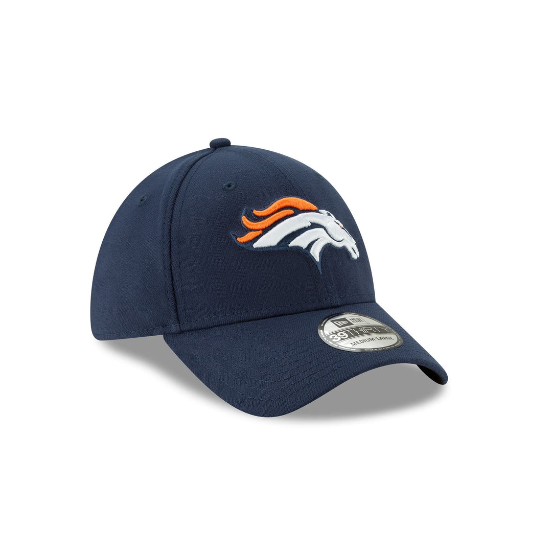 Denver Broncos Classic 39THIRTY Stretch Fit Hat - Navy