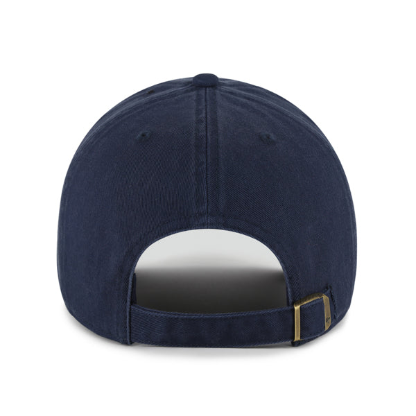 47 Brand Atlanta Braves Clean Up Adjustable Hat - Navy - Back