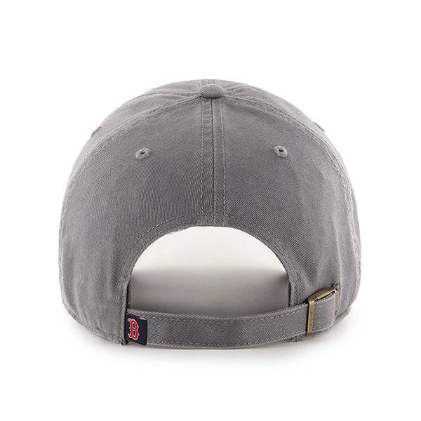 47 Brand Boston Red Sox Clean Up Adjustable Hat - Dark Gray - Back
