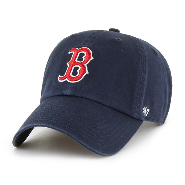 47 Brand Boston Red Sox Clean Up Adjustable Hat - Navy - Front