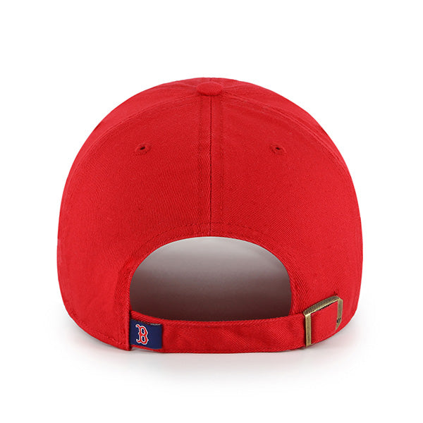 47 Brand Boston Red Sox Clean Up Adjustable Hat - Red - Back