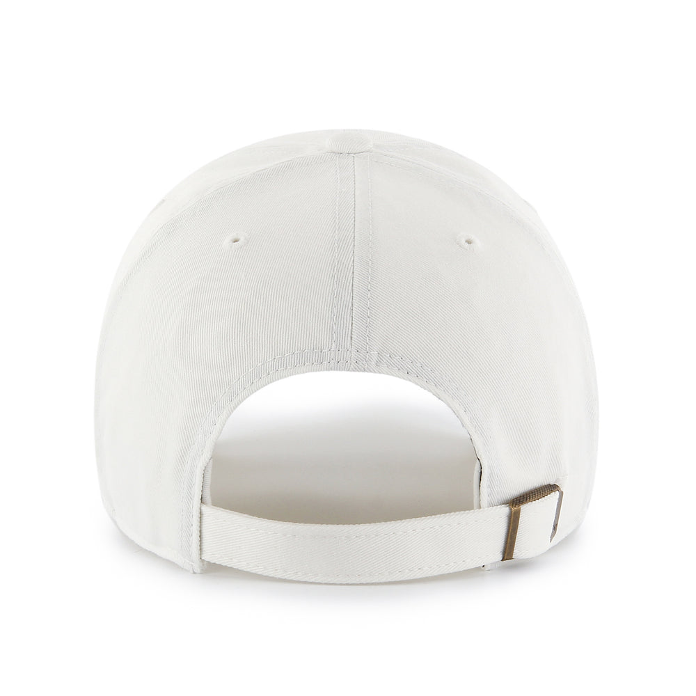 47 Brand Boston Red Sox Clean Up Adjustable Hat - White - Back