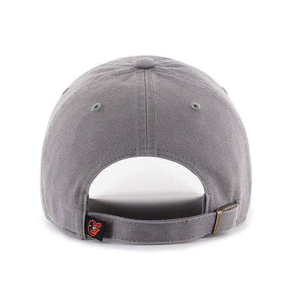 47 Brand Baltimore Orioles Clean Up Adjustable Hat - Dark Gray - Back