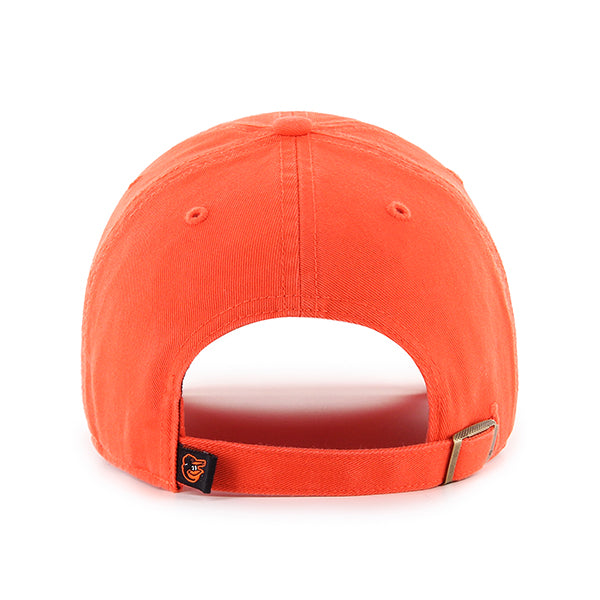 47 Brand Baltimore Orioles Clean Up Adjustable Hat - Orange - Back
