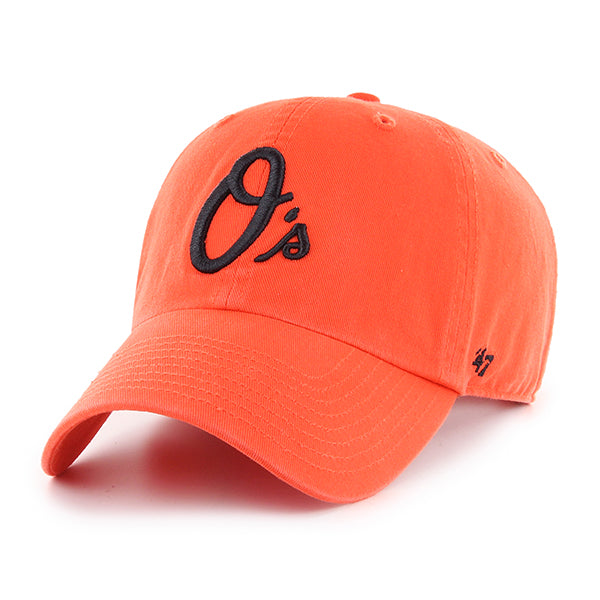 47 Brand Baltimore Orioles Clean Up Adjustable Hat - Orange - Front