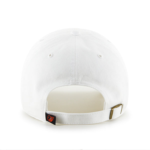 47 Brand Baltimore Orioles Clean Up Adjustable Hat - White - Back