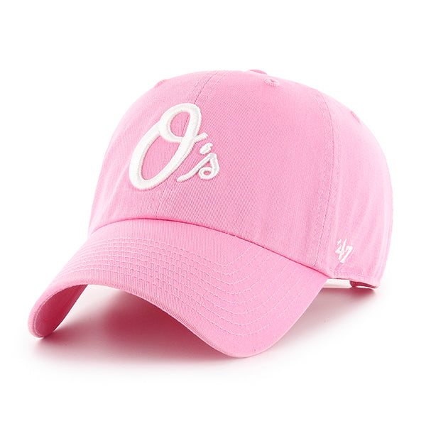 47 Brand Baltimore Orioles Clean Up Adjustable Hat - Rose - Front