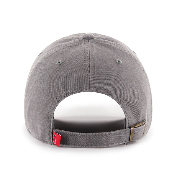 47 Brand Los Angeles Angels Clean Up Adjustable Hat - Dark Gray - Back