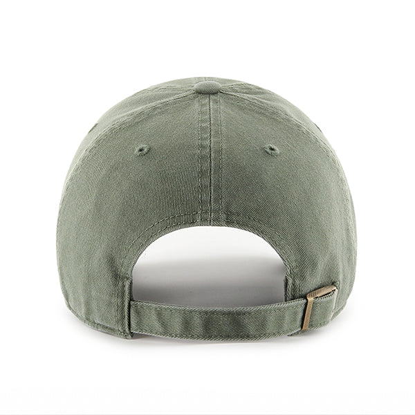 47 Brand Los Angeles Angels Clean Up Adjustable Hat - Moss - Back