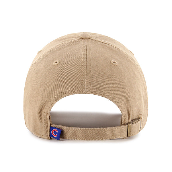 47 Brand Chicago Cubs Clean Up Adjustable Hat - Khaki - Back
