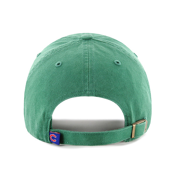 47 Brand Chicago Cubs Clean Up Adjustable Hat - Kelly Green - Back