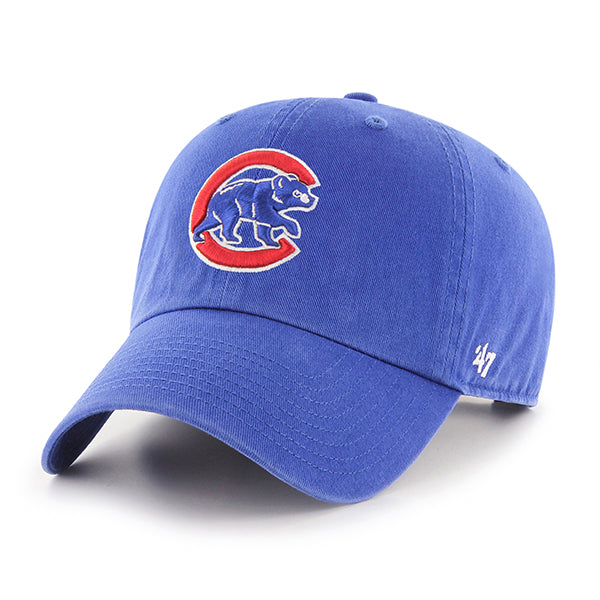 47 Brand Chicago Cubs Clean Up Adjustable Hat - Royal Blue - Front