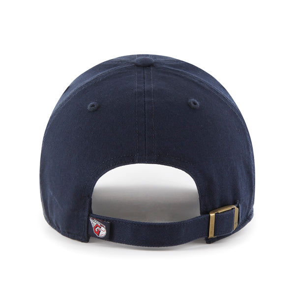 47 Brand Cleveland Guardians Clean Up Adjustable Hat - Navy/Red - Back