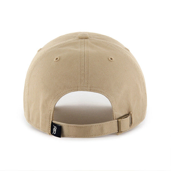 47 Brand Detroit Tigers Clean Up Adjustable Hat - Khaki - Back
