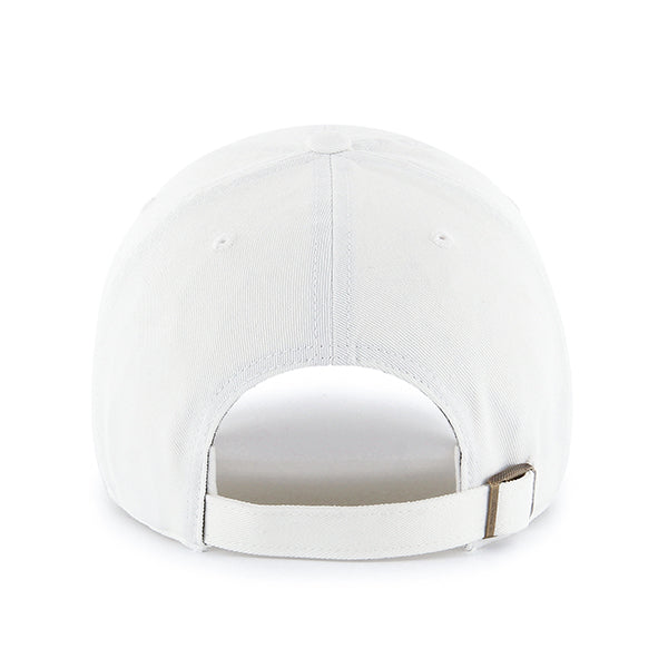 47 Brand Houston Astros Clean Up Adjustable Hat - White - Back