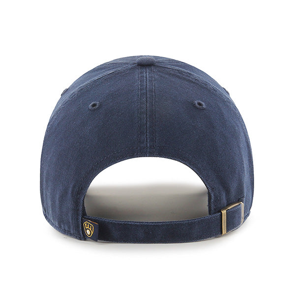 47 Brand Milwaukee Brewers Clean Up Adjustable Hat - Navy - Back