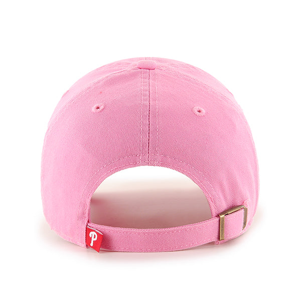 47 Brand Philadelphia Phillies Clean Up Adjustable Hat - Rose - Back