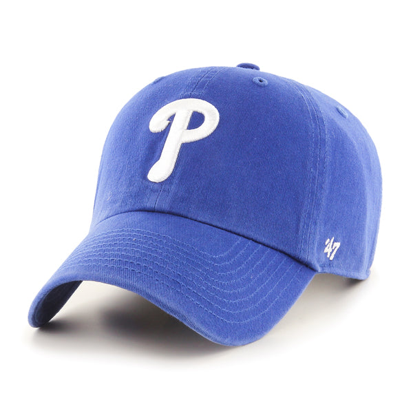 47 Brand Philadelphia Phillies Clean Up Adjustable Hat - Royal Blue - Front