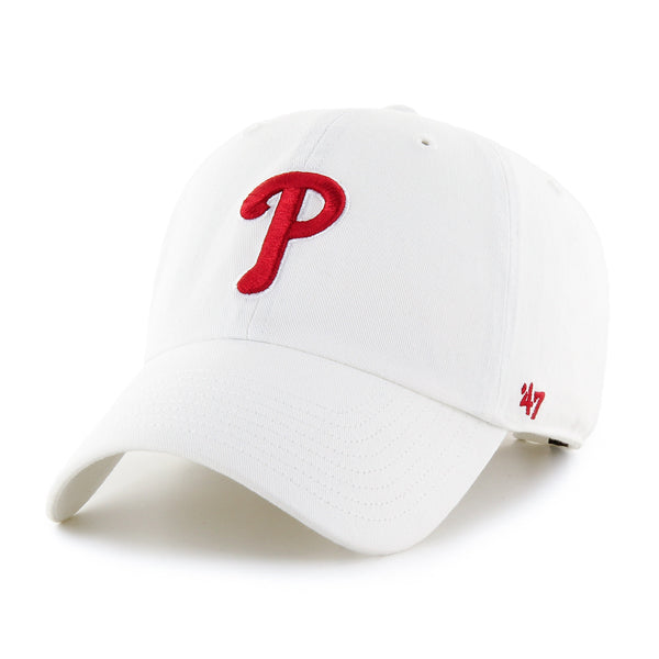 47 Brand Philadelphia Phillies Clean Up Adjustable Hat - White - Front