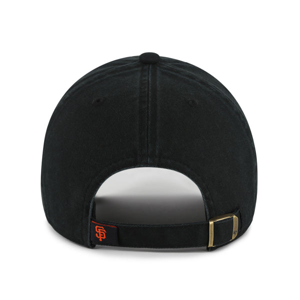 47 Brand San Francisco Giants Clean Up Adjustable Hat - Black - Back