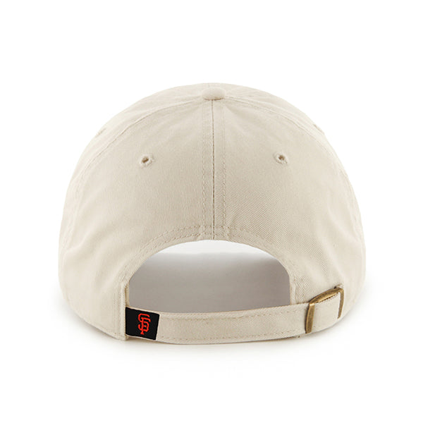 47 Brand San Francisco Giants Clean Up Adjustable Hat - Natural - Back