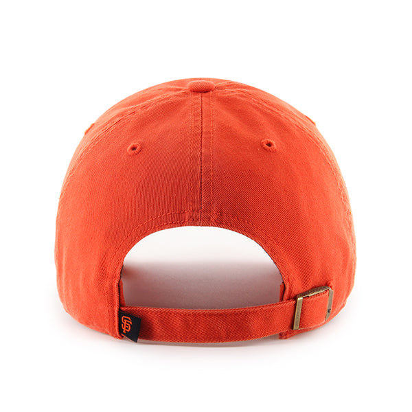 47 Brand San Francisco Giants Clean Up Adjustable Hat - Orange - Back