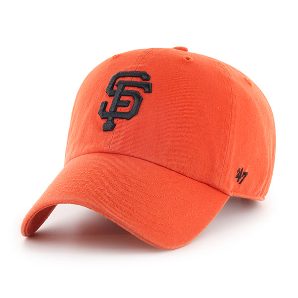 47 Brand San Francisco Giants Clean Up Adjustable Hat - Orange - Front