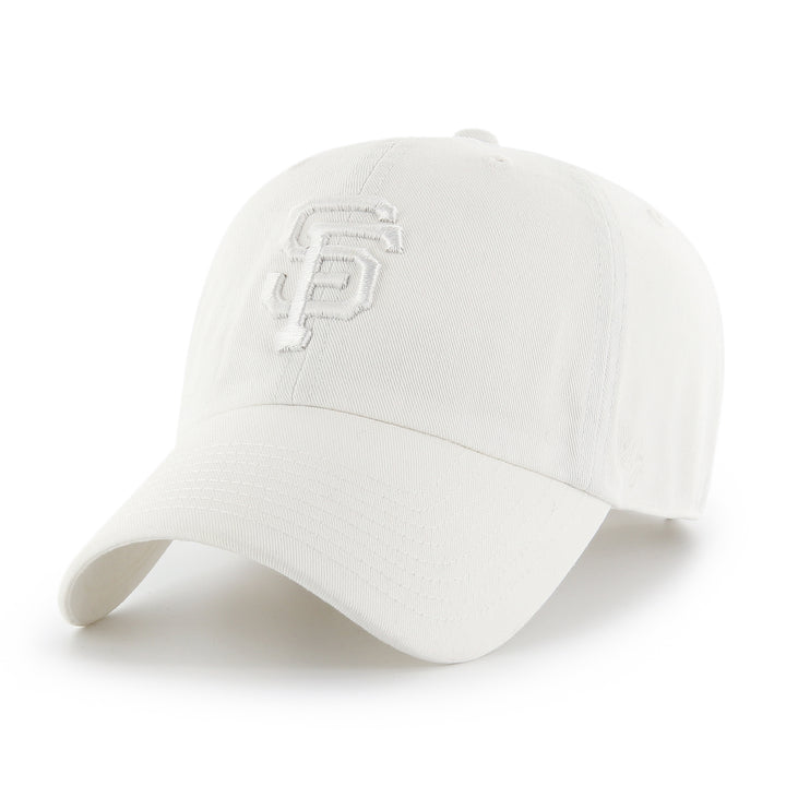 47 Brand San Francisco Giants Clean Up Adjustable Hat - White - Front