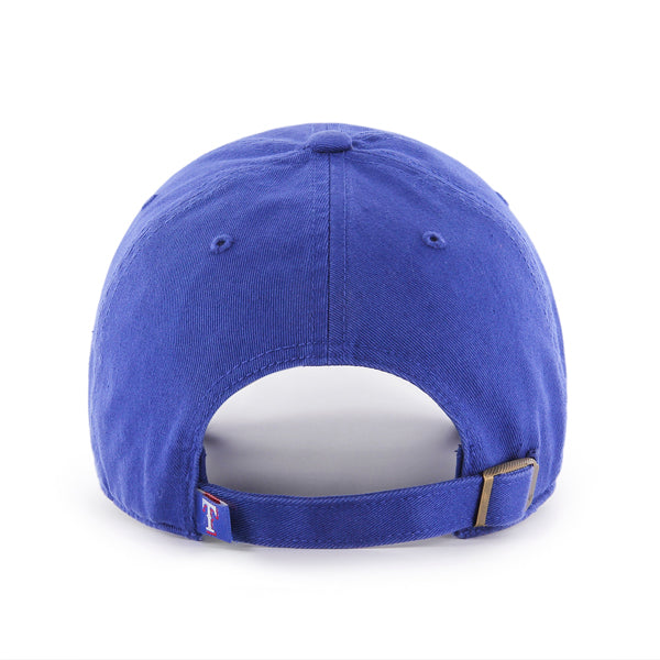47 Brand Texas Rangers Clean Up Adjustable Hat - Royal Blue - Back