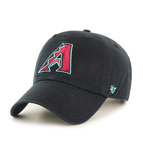 '47 Brand Arizona Diamondbacks Clean Up Adjustable Hat - Black