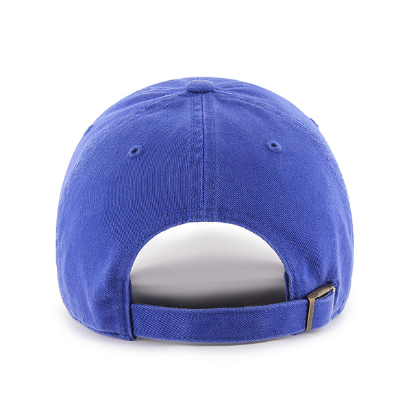 47 Brand Atlanta Braves Cooperstown Clean Up Adjustable Hat - Royal Blue - Back