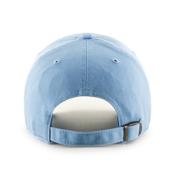 47 Brand Chicago Cubs Cooperstown Clean Up Adjustable Hat - Light Blue - Back