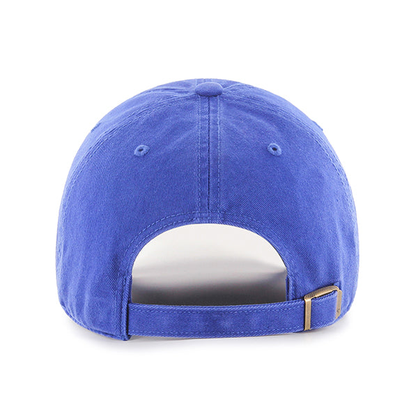 47 Brand Los Angeles Dodgers Cooperstown Clean Up Adjustable Hat - Royal Blue - Back
