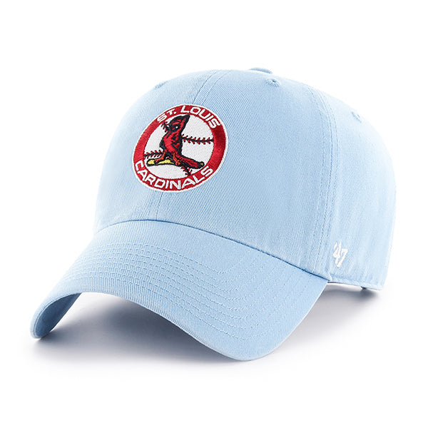 47 Brand St. Louis Cardinals Cooperstown Clean Up Adjustable Hat - Columbia - Front