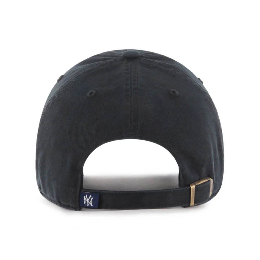 '47 Brand New York Yankees Clean Up Adjustable Hat Black Front