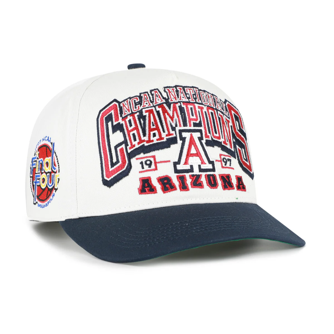 '47 Brand NCAA Arizona Wildcats Hitch Snapback Hat Front