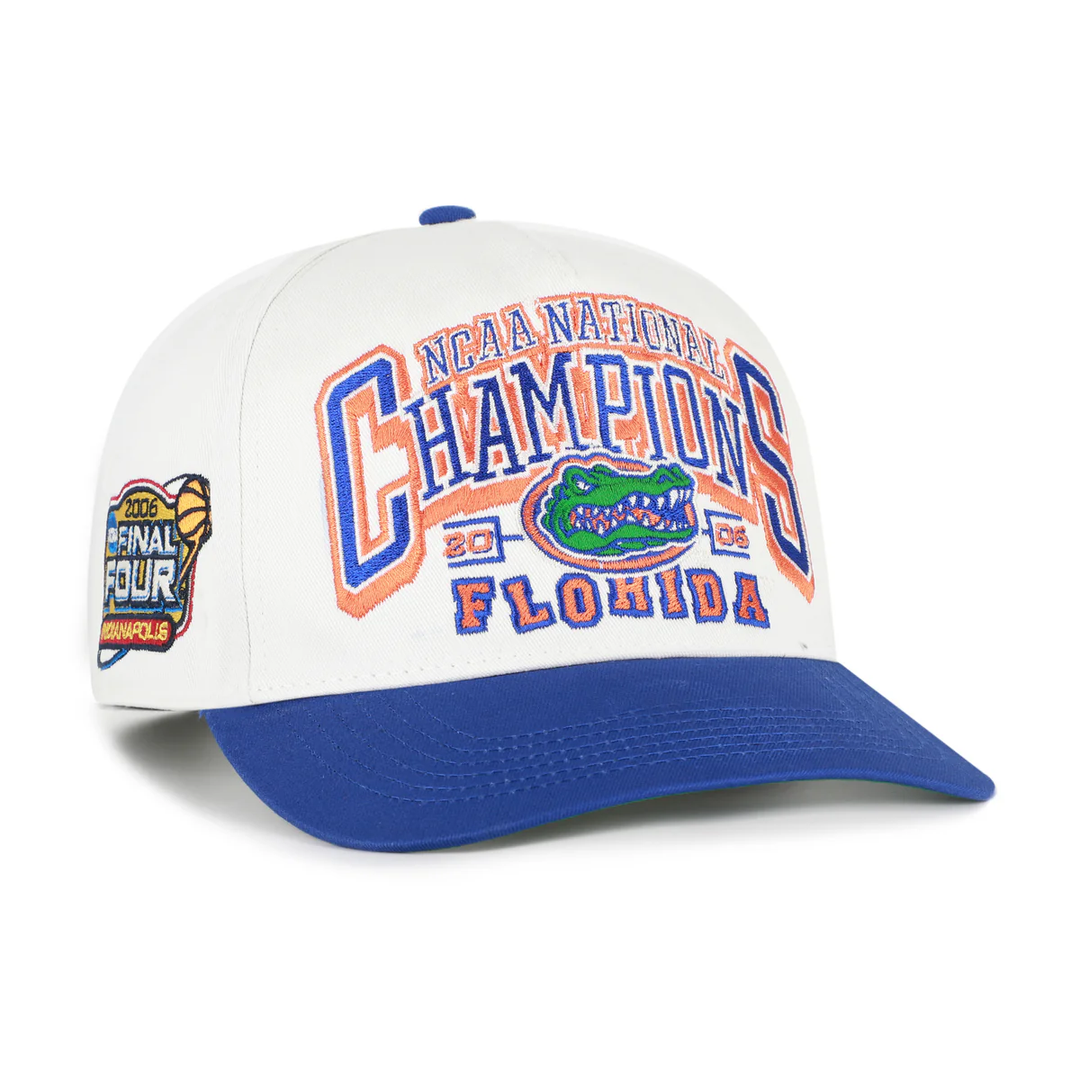 '47 Brand NCAA Florida Gators Hitch Snapback Hat Front