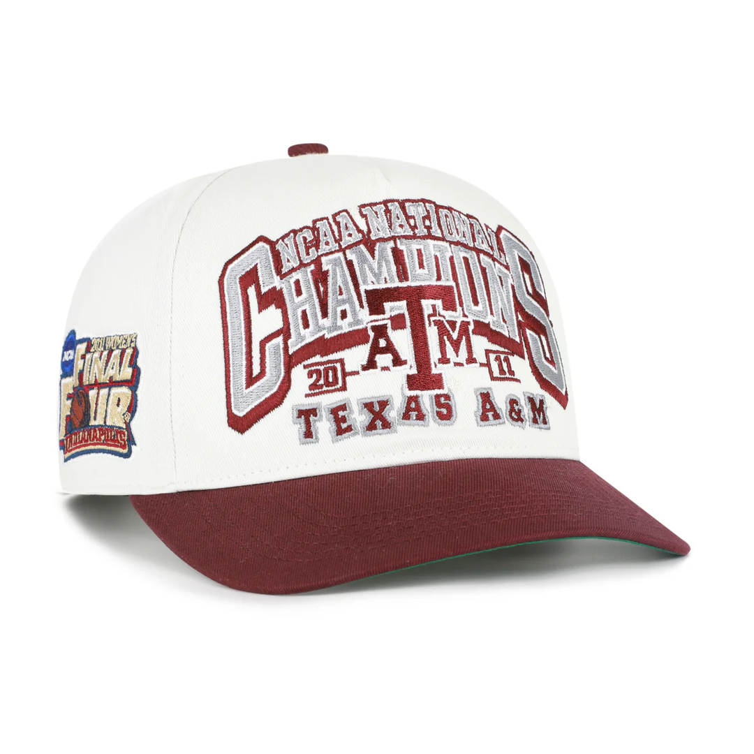 '47 Brand NCAA Texas A&M Aggies Hitch Snapback Hat Front