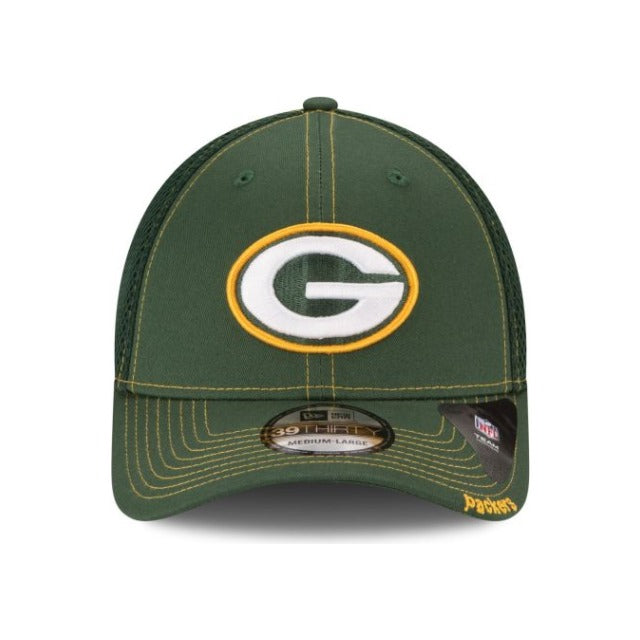 New Era Green Bay Packers Neo 39THIRTY Stretch Fit Hat - Green