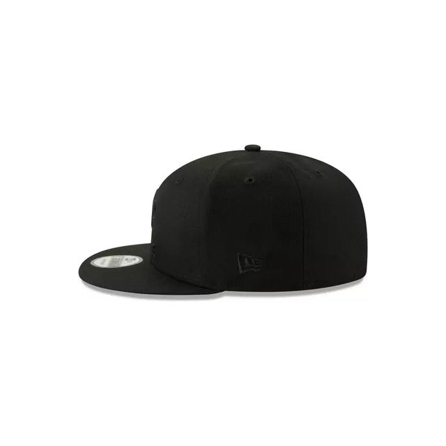 New Era New Orleans Saints Black on Black 9FIFTY Snapback Hat - Black