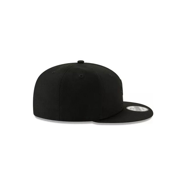 New Era New Orleans Saints Black on Black 9FIFTY Snapback Hat - Black