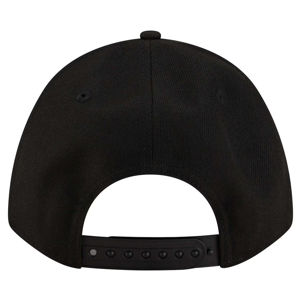 New Era Player Replica New York Yankees 9FORTY Adjustable Hat - Black - Back