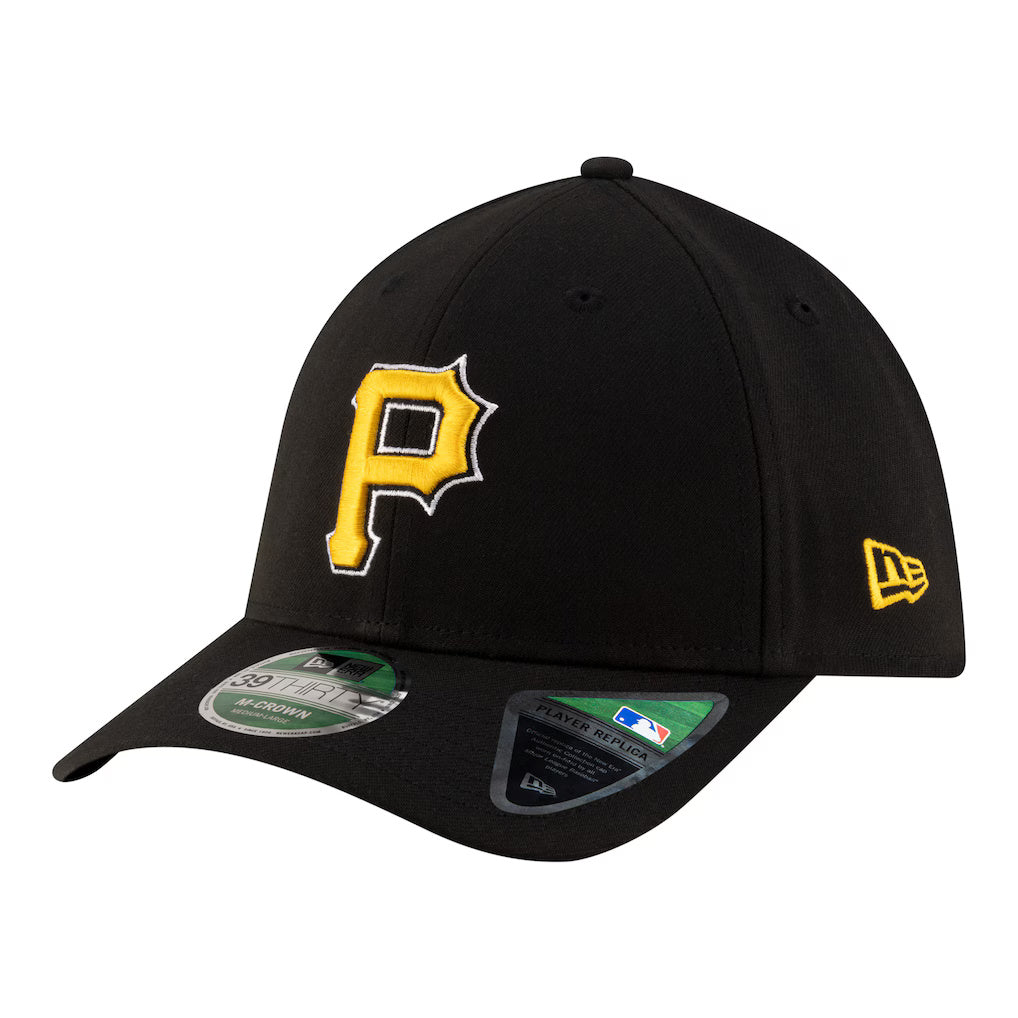 New Era Player Replica Pittsburgh Pirates 39THIRTY M-Crown Flex Hat - Black